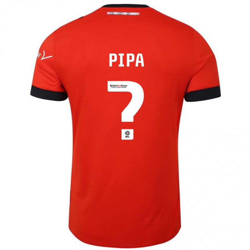 Niño Fútbol Camiseta Oliver Pipa #0 Naranja Negro 1ª Equipación 2024/25 México