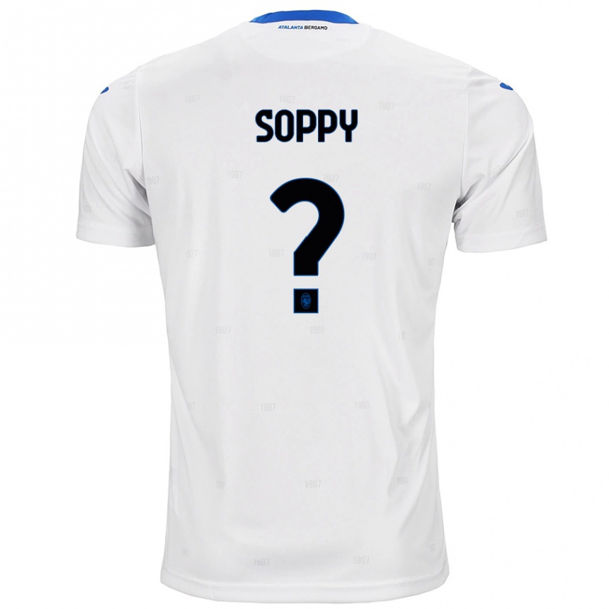 Niño Fútbol Camiseta Brandon Soppy #0 Blanco 2ª Equipación 2024/25 México