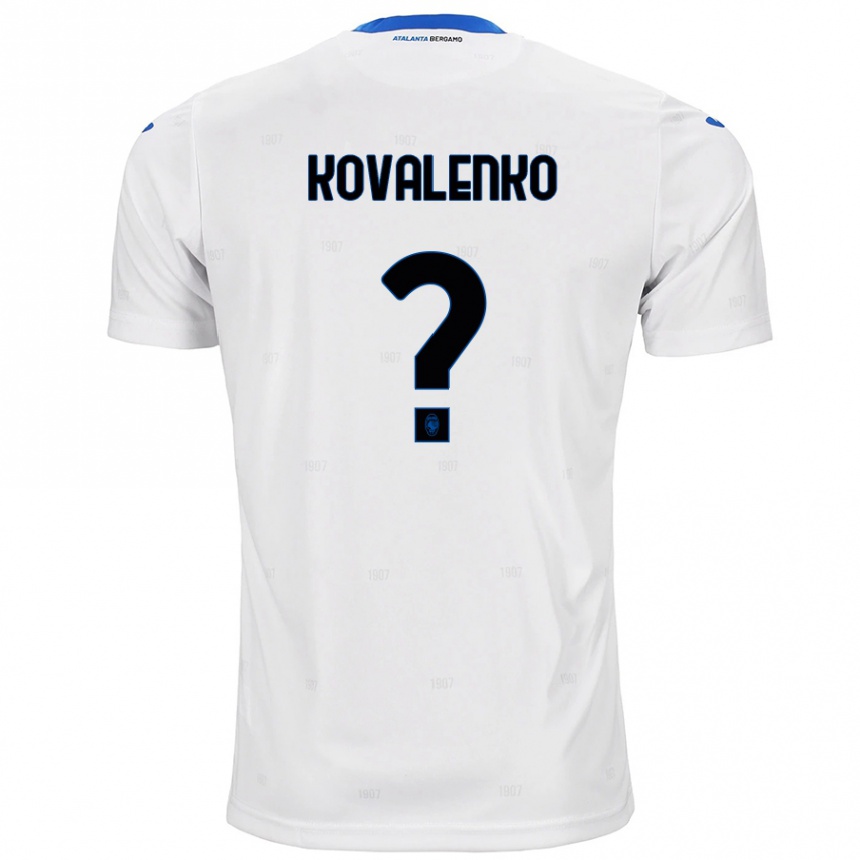 Niño Fútbol Camiseta Viktor Kovalenko #0 Blanco 2ª Equipación 2024/25 México