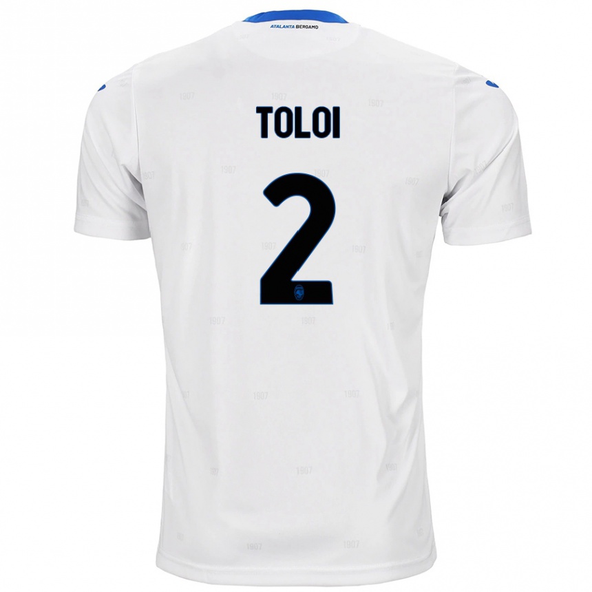 Niño Fútbol Camiseta Rafael Tolói #2 Blanco 2ª Equipación 2024/25 México