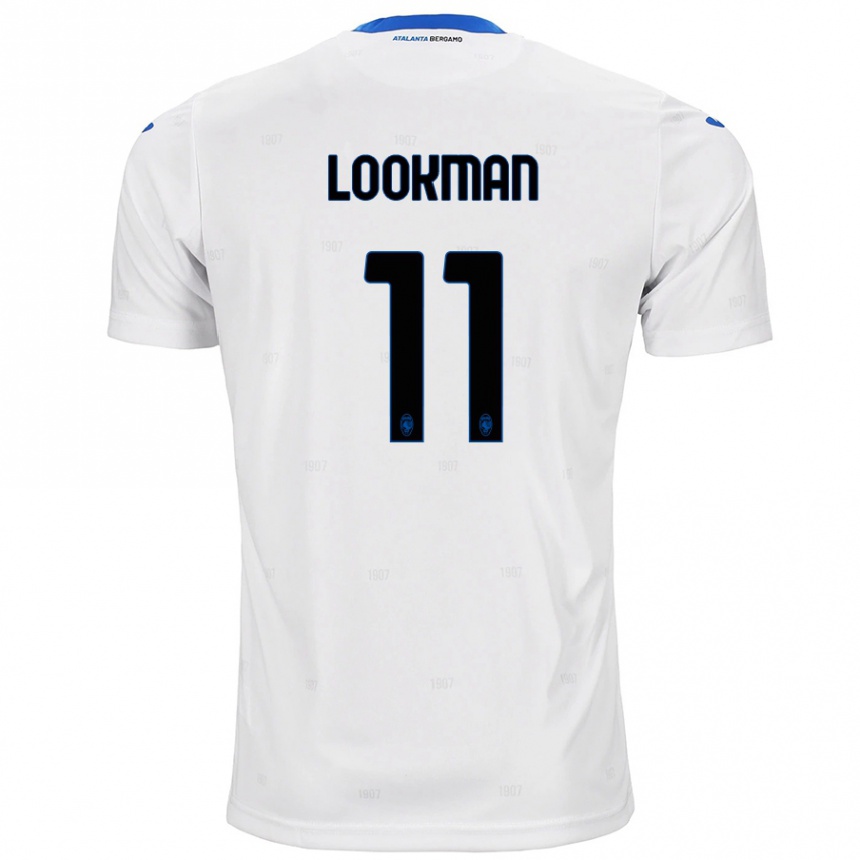 Niño Fútbol Camiseta Ademola Lookman #11 Blanco 2ª Equipación 2024/25 México