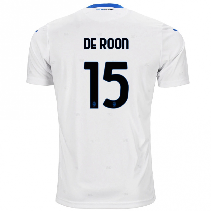 Niño Fútbol Camiseta Marten De Roon #15 Blanco 2ª Equipación 2024/25 México