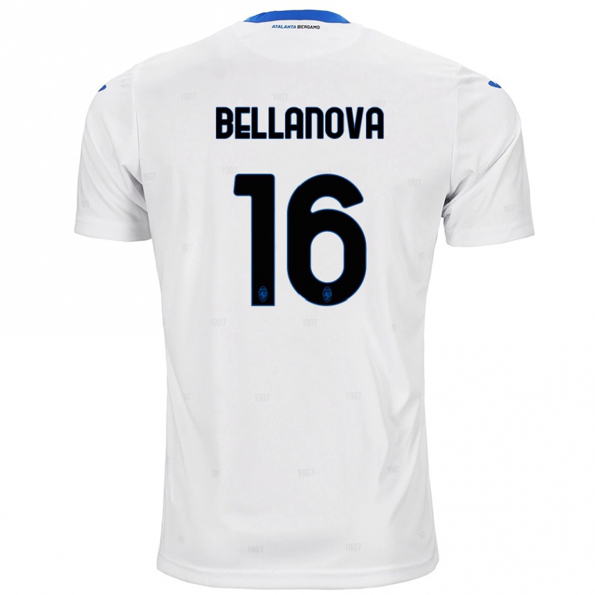 Niño Fútbol Camiseta Raoul Bellanova #16 Blanco 2ª Equipación 2024/25 México