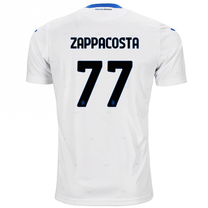 Niño Fútbol Camiseta Davide Zappacosta #77 Blanco 2ª Equipación 2024/25 México