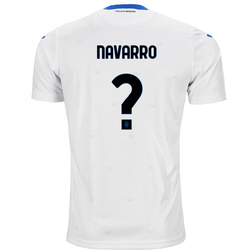 Niño Fútbol Camiseta Albert Navarro #0 Blanco 2ª Equipación 2024/25 México