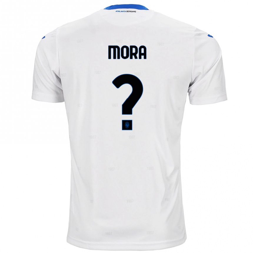 Niño Fútbol Camiseta Christian Mora #0 Blanco 2ª Equipación 2024/25 México