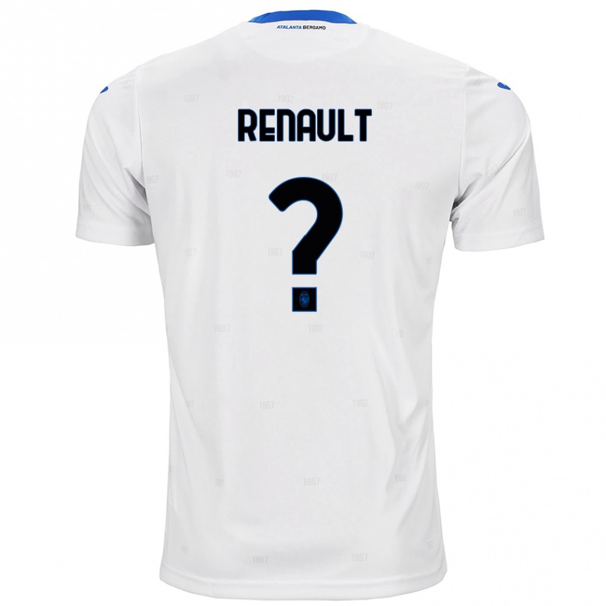 Niño Fútbol Camiseta Guillaume Renault #0 Blanco 2ª Equipación 2024/25 México