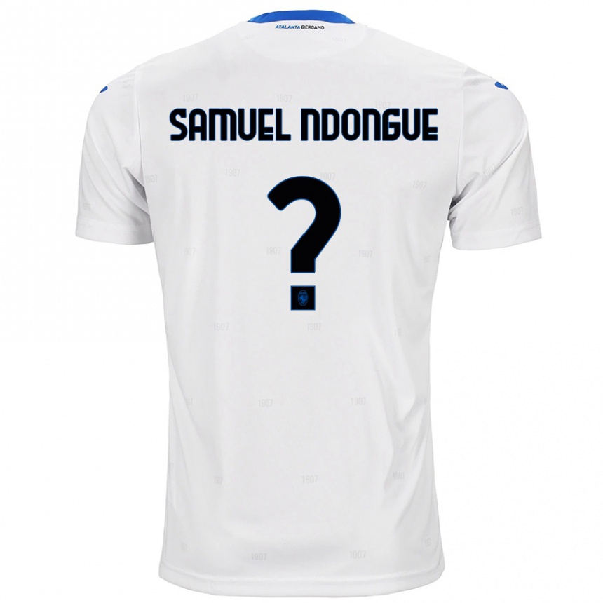 Niño Fútbol Camiseta Frederick Samuel Ndongue #0 Blanco 2ª Equipación 2024/25 México