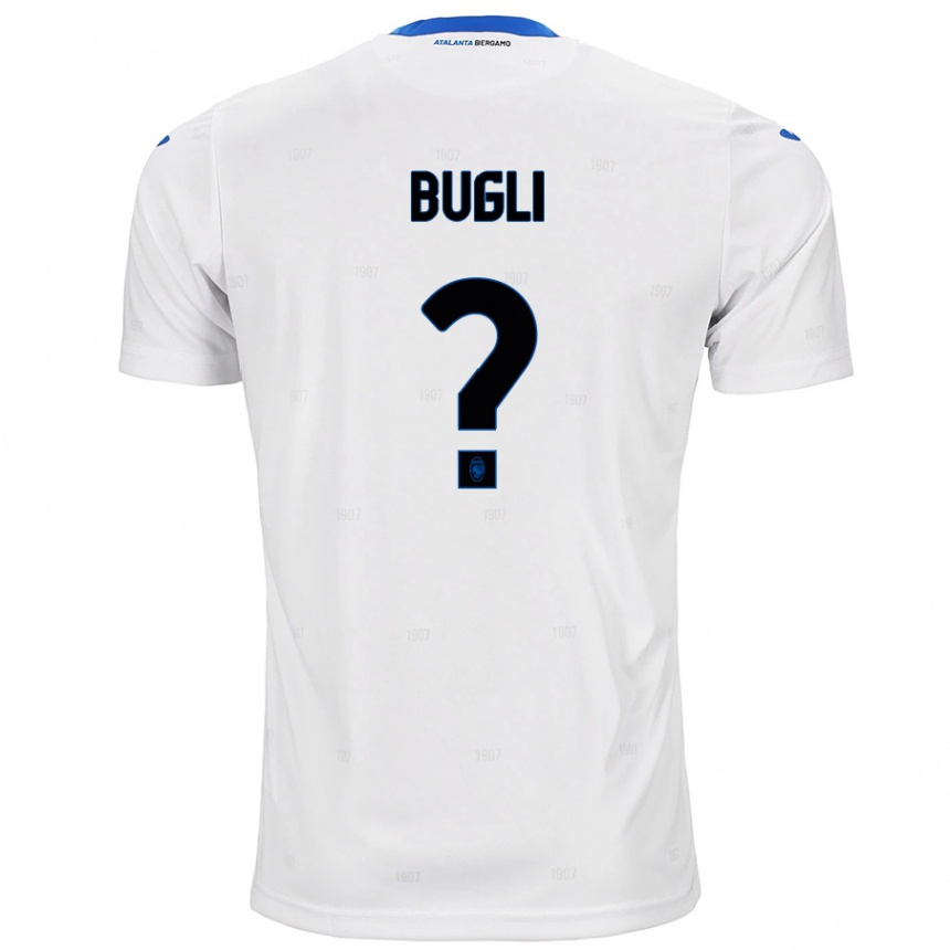 Niño Fútbol Camiseta Gabriel Bugli #0 Blanco 2ª Equipación 2024/25 México