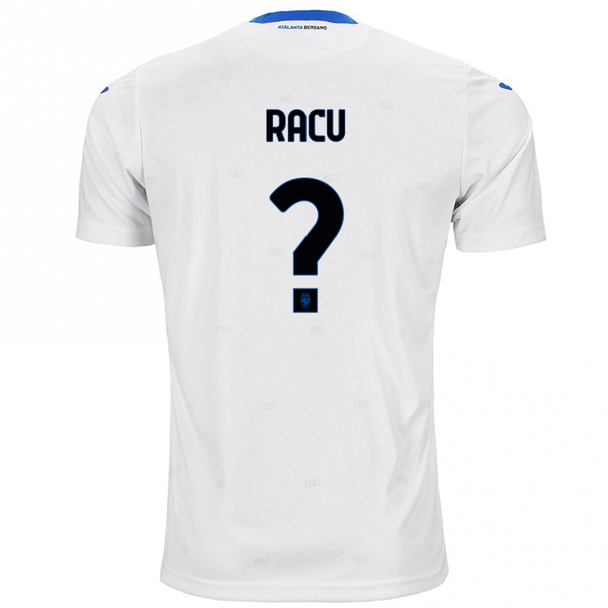 Niño Fútbol Camiseta Andrei Racu #0 Blanco 2ª Equipación 2024/25 México