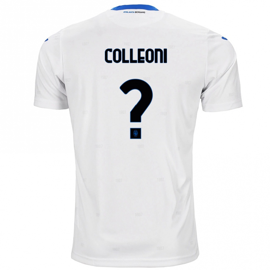 Niño Fútbol Camiseta Giorgio Colleoni #0 Blanco 2ª Equipación 2024/25 México