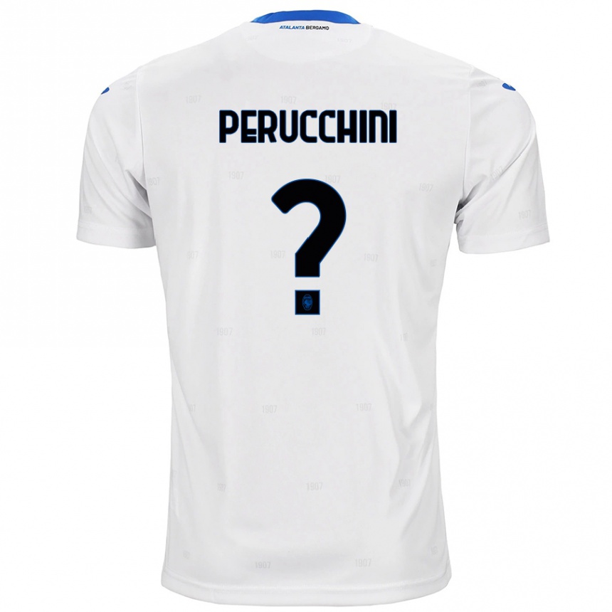 Niño Fútbol Camiseta Simone Perucchini #0 Blanco 2ª Equipación 2024/25 México