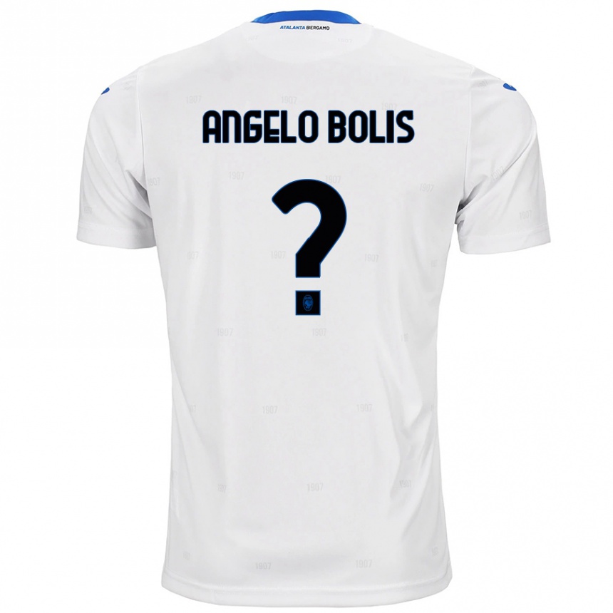 Niño Fútbol Camiseta Tommaso Angelo Bolis #0 Blanco 2ª Equipación 2024/25 México