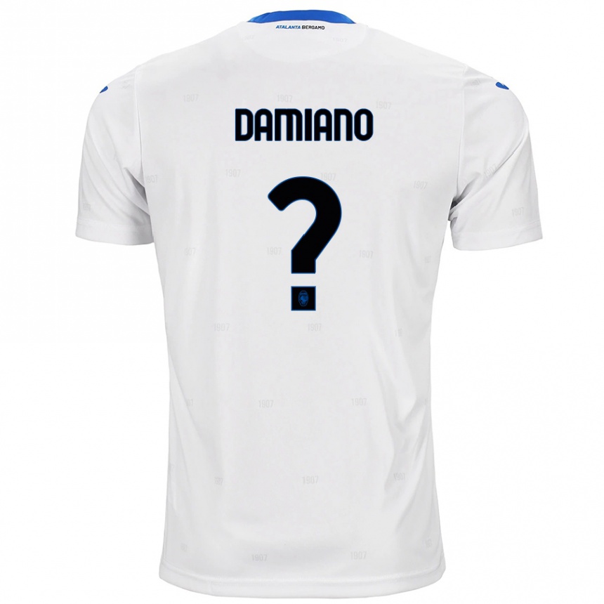 Niño Fútbol Camiseta Vincenzo Damiano #0 Blanco 2ª Equipación 2024/25 México