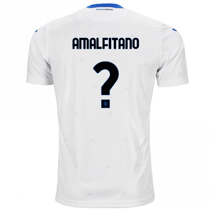 Niño Fútbol Camiseta Nicolò Amalfitano #0 Blanco 2ª Equipación 2024/25 México