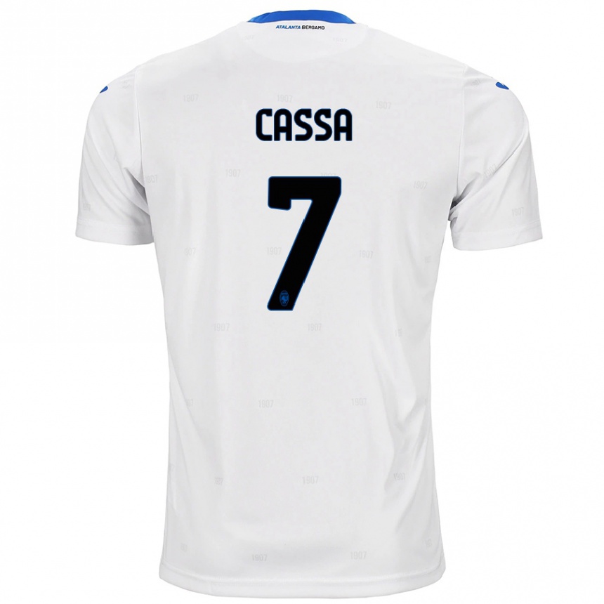 Niño Fútbol Camiseta Federico Cassa #7 Blanco 2ª Equipación 2024/25 México