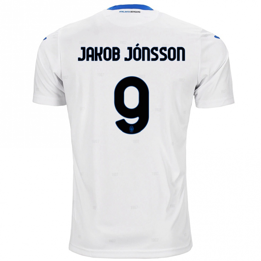 Niño Fútbol Camiseta Birkir Jakob Jónsson #9 Blanco 2ª Equipación 2024/25 México