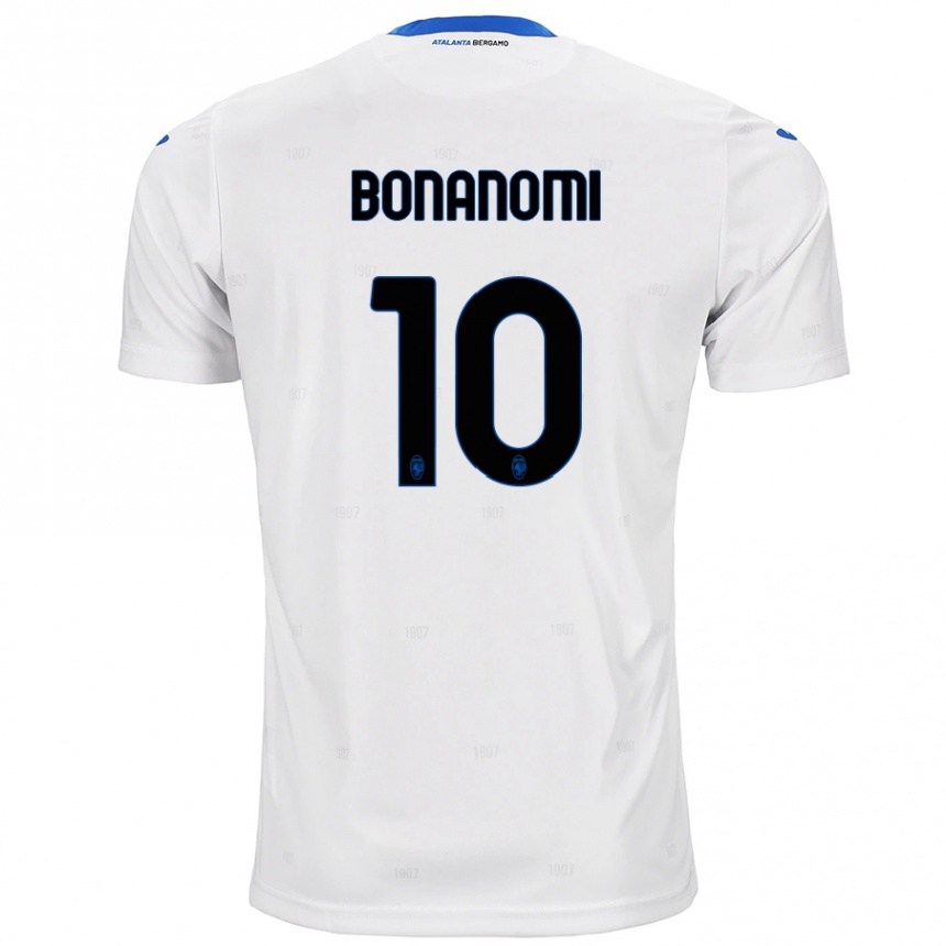 Niño Fútbol Camiseta Andrea Bonanomi #10 Blanco 2ª Equipación 2024/25 México