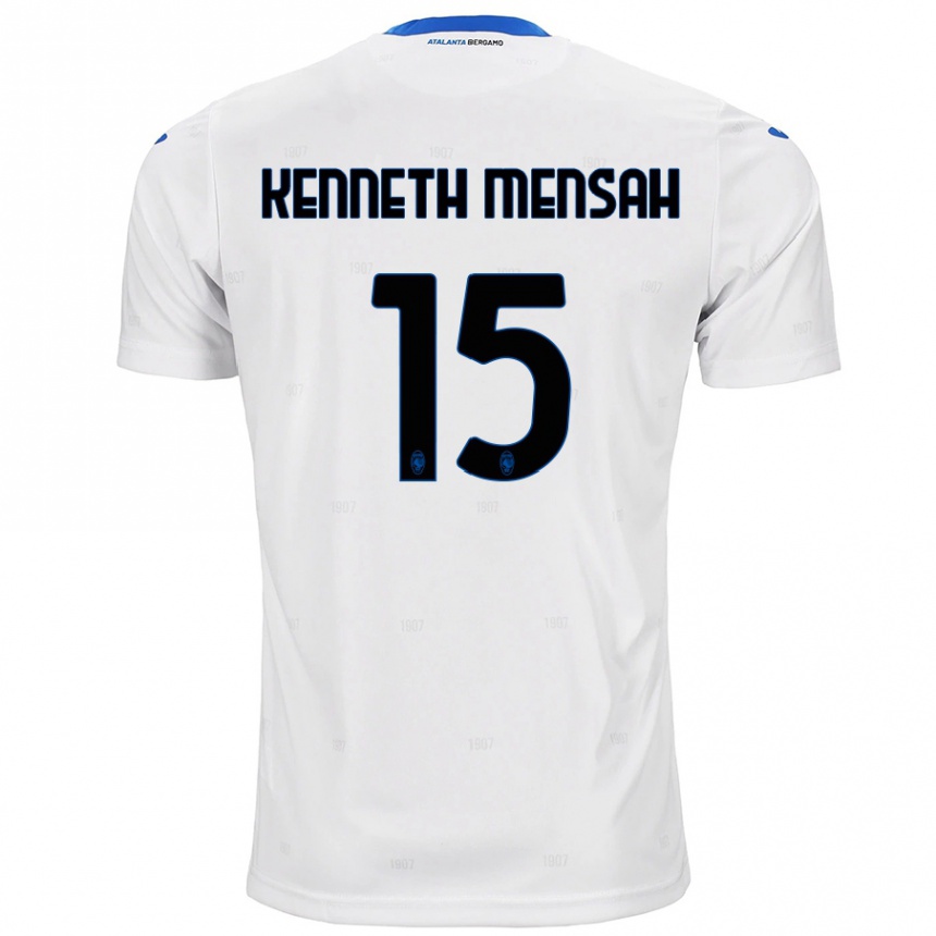 Niño Fútbol Camiseta Anthony Kenneth Mensah #15 Blanco 2ª Equipación 2024/25 México