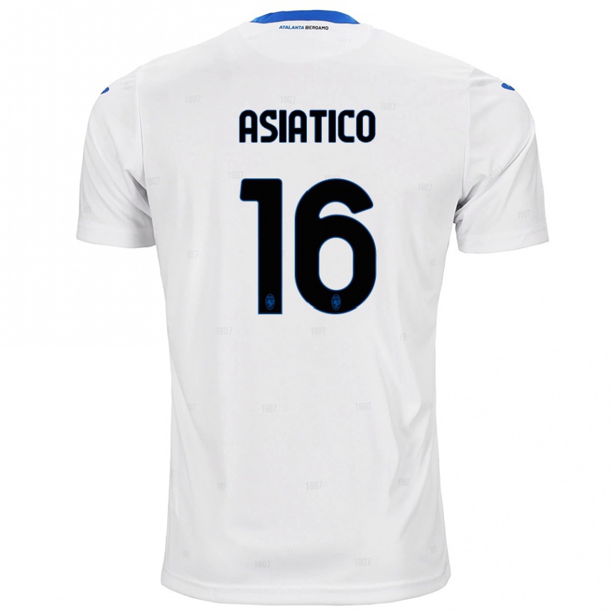 Niño Fútbol Camiseta Pietro Asiatico #16 Blanco 2ª Equipación 2024/25 México