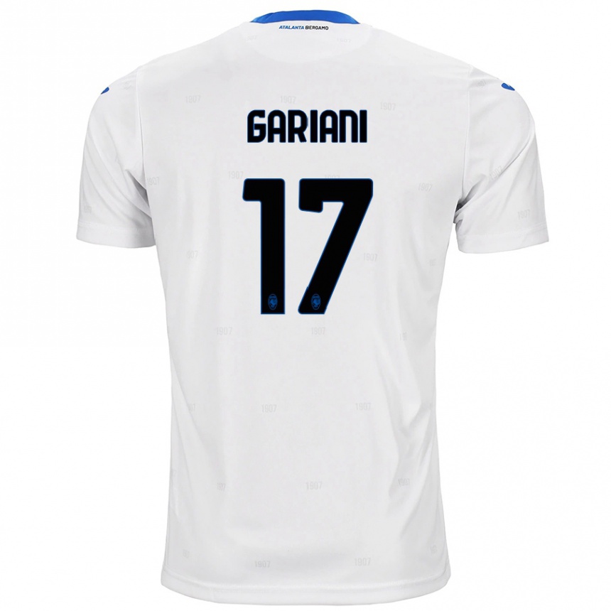 Niño Fútbol Camiseta Niccolò Gariani #17 Blanco 2ª Equipación 2024/25 México