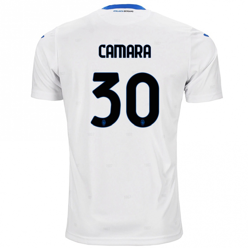 Niño Fútbol Camiseta Henry Camara #30 Blanco 2ª Equipación 2024/25 México