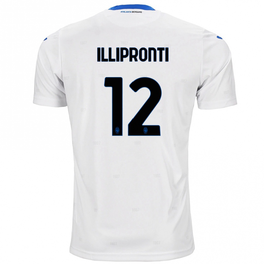 Niño Fútbol Camiseta Filippo Illipronti #12 Blanco 2ª Equipación 2024/25 México