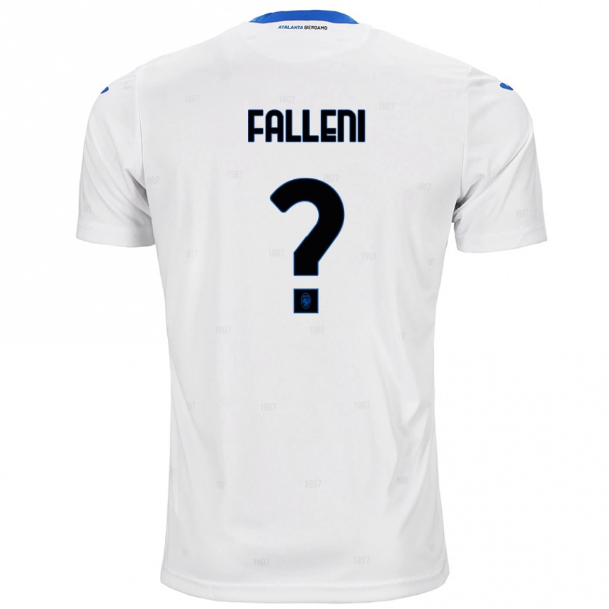 Niño Fútbol Camiseta Alessandro Falleni #0 Blanco 2ª Equipación 2024/25 México