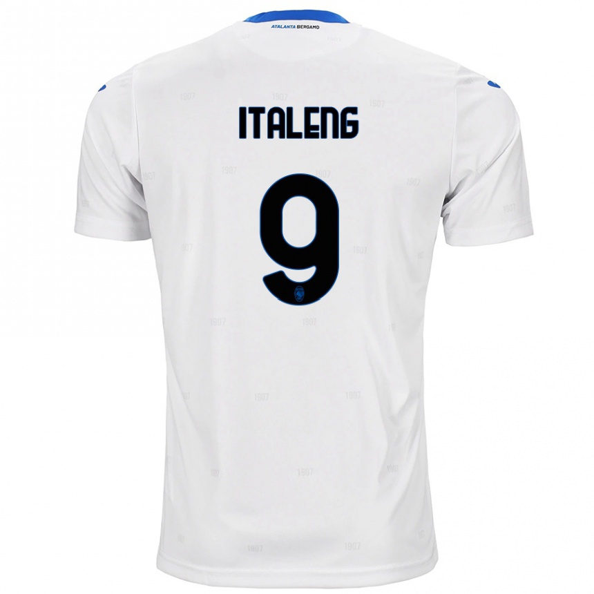 Niño Fútbol Camiseta Jonathan Italeng #9 Blanco 2ª Equipación 2024/25 México