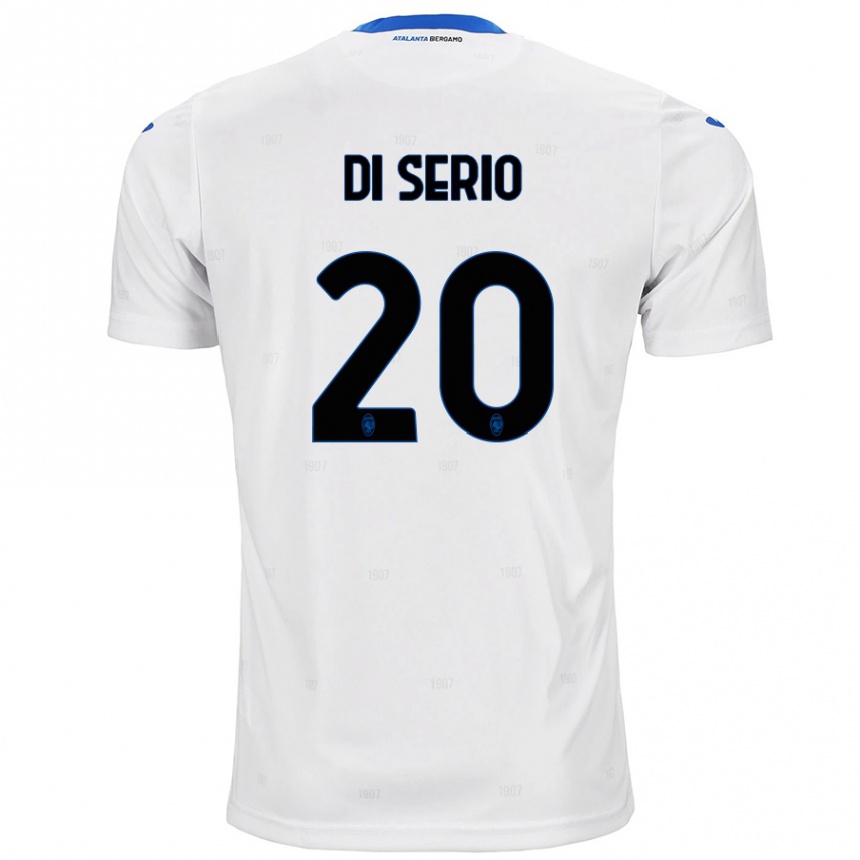 Niño Fútbol Camiseta Giuseppe Di Serio #20 Blanco 2ª Equipación 2024/25 México