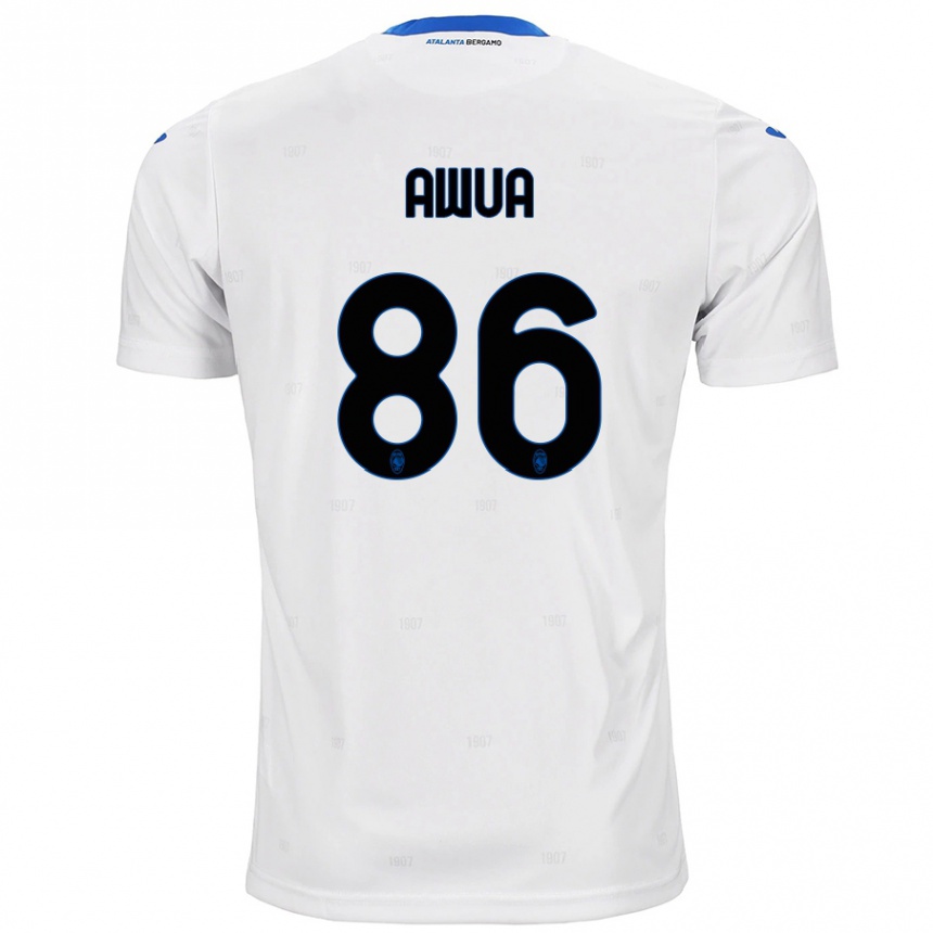 Niño Fútbol Camiseta Theophilus Awua #86 Blanco 2ª Equipación 2024/25 México