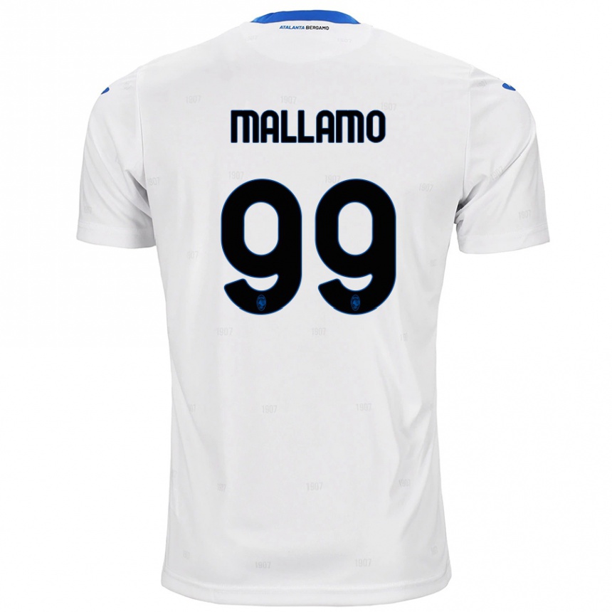 Niño Fútbol Camiseta Alessandro Mallamo #99 Blanco 2ª Equipación 2024/25 México