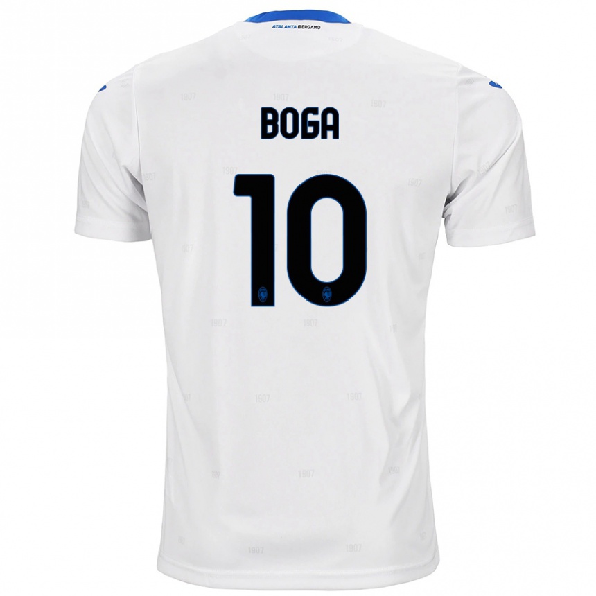 Niño Fútbol Camiseta Jeremie Boga #10 Blanco 2ª Equipación 2024/25 México