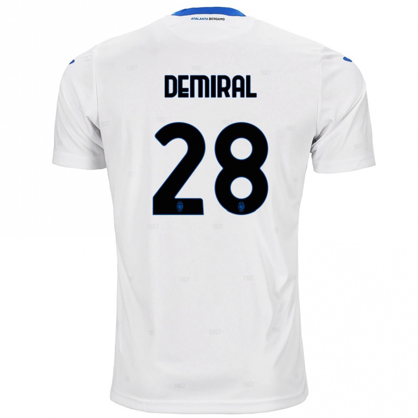 Niño Fútbol Camiseta Merih Demiral #28 Blanco 2ª Equipación 2024/25 México