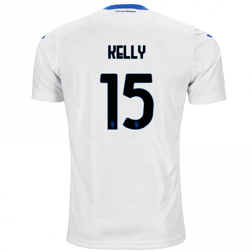 Niño Fútbol Camiseta Maegan Kelly #15 Blanco 2ª Equipación 2024/25 México