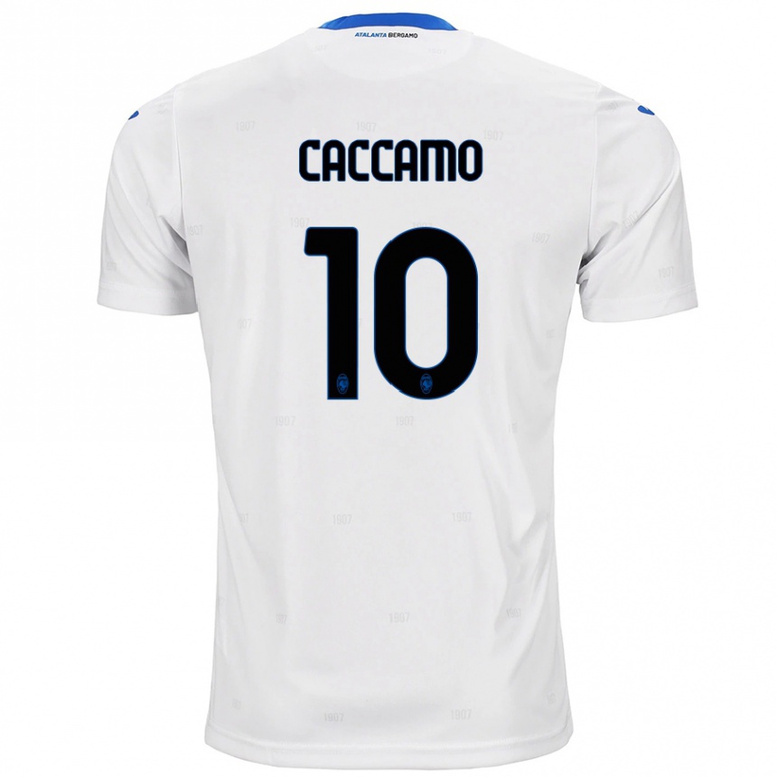 Niño Fútbol Camiseta Patrizia Caccamo #10 Blanco 2ª Equipación 2024/25 México