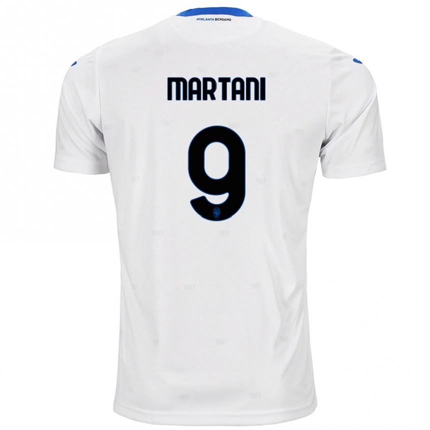 Niño Fútbol Camiseta Alice Martani #9 Blanco 2ª Equipación 2024/25 México