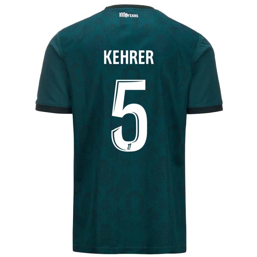 Niño Fútbol Camiseta Thilo Kehrer #5 Verde Oscuro 2ª Equipación 2024/25 México