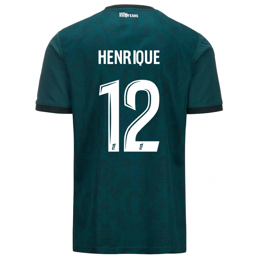 Niño Fútbol Camiseta Caio Henrique #12 Verde Oscuro 2ª Equipación 2024/25 México