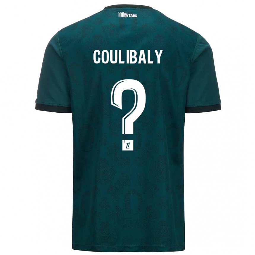 Niño Fútbol Camiseta Mamadou Coulibaly #0 Verde Oscuro 2ª Equipación 2024/25 México