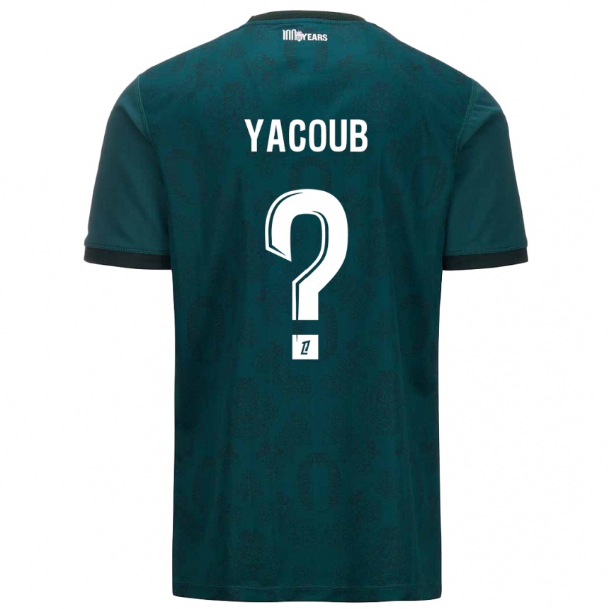 Niño Fútbol Camiseta Béchir Yacoub #0 Verde Oscuro 2ª Equipación 2024/25 México