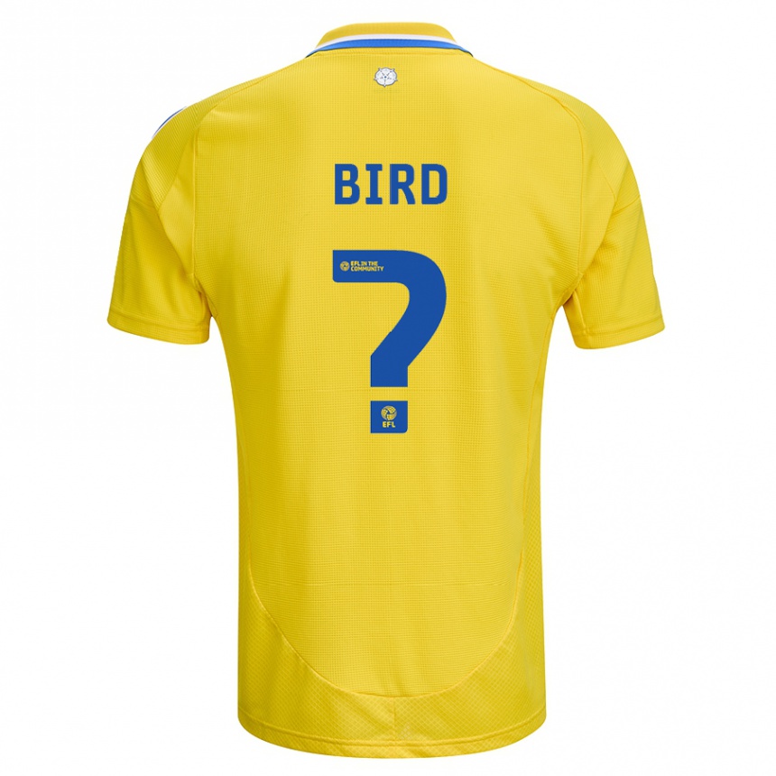 Niño Fútbol Camiseta Coban Bird #0 Amarillo Azul 2ª Equipación 2024/25 México