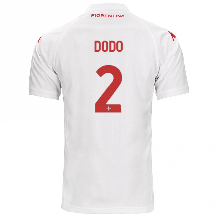 Niño Fútbol Camiseta Dodô #2 Blanco 2ª Equipación 2024/25 México