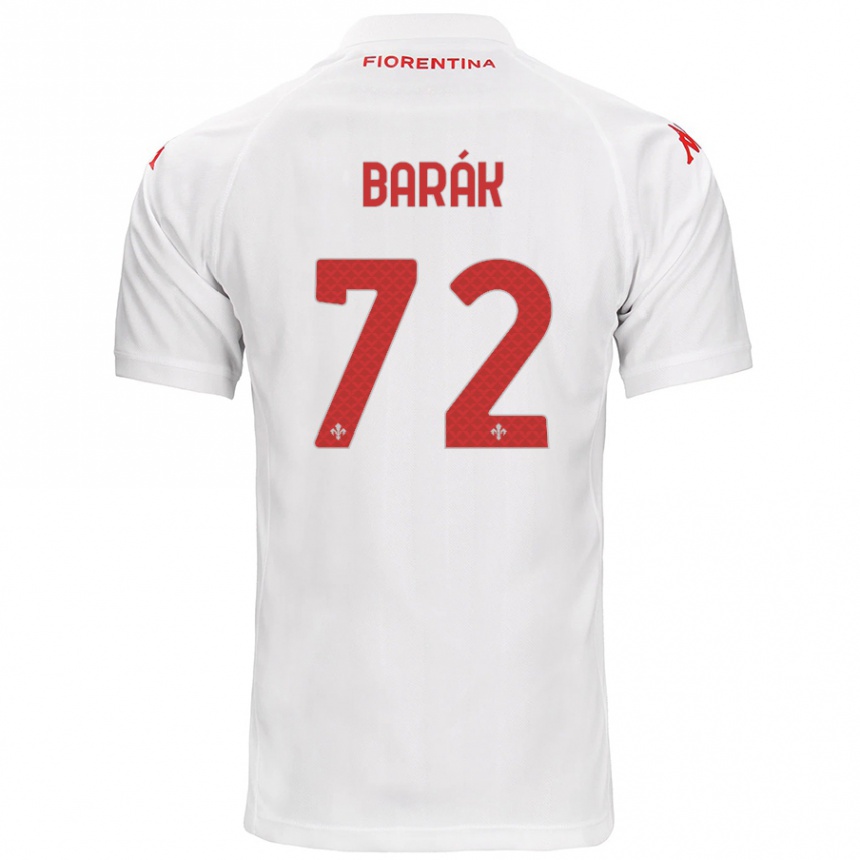 Niño Fútbol Camiseta Antonin Barak #72 Blanco 2ª Equipación 2024/25 México