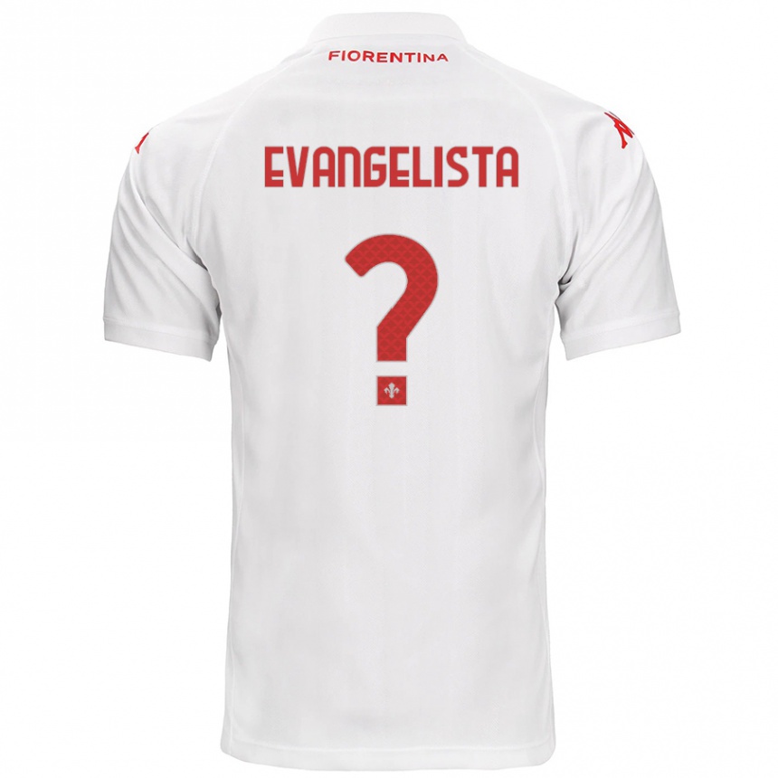 Niño Fútbol Camiseta Carlo Evangelista #0 Blanco 2ª Equipación 2024/25 México