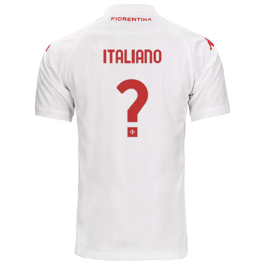 Niño Fútbol Camiseta Riccardo Italiano #0 Blanco 2ª Equipación 2024/25 México