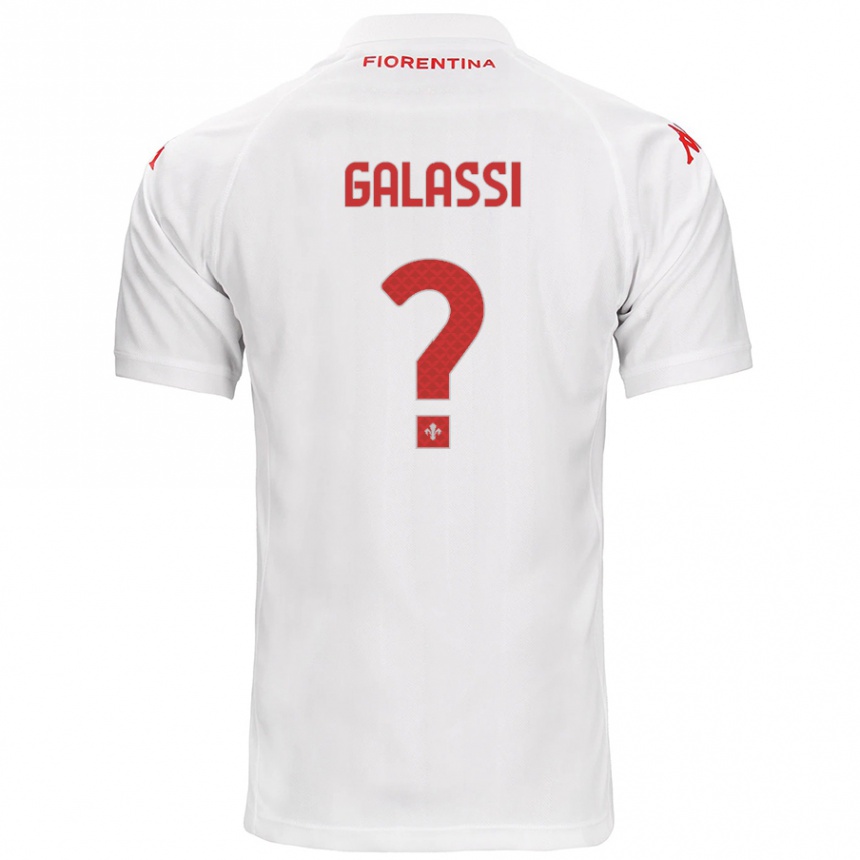 Niño Fútbol Camiseta Andrea Galassi #0 Blanco 2ª Equipación 2024/25 México