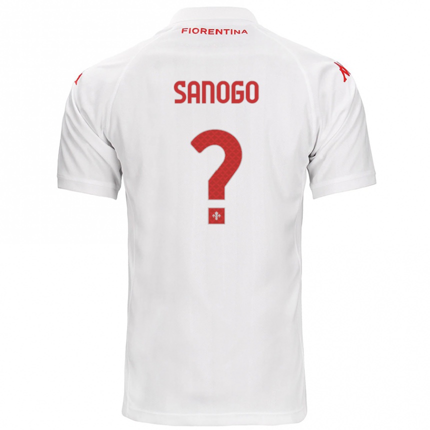 Niño Fútbol Camiseta Bassidy Sanogo #0 Blanco 2ª Equipación 2024/25 México