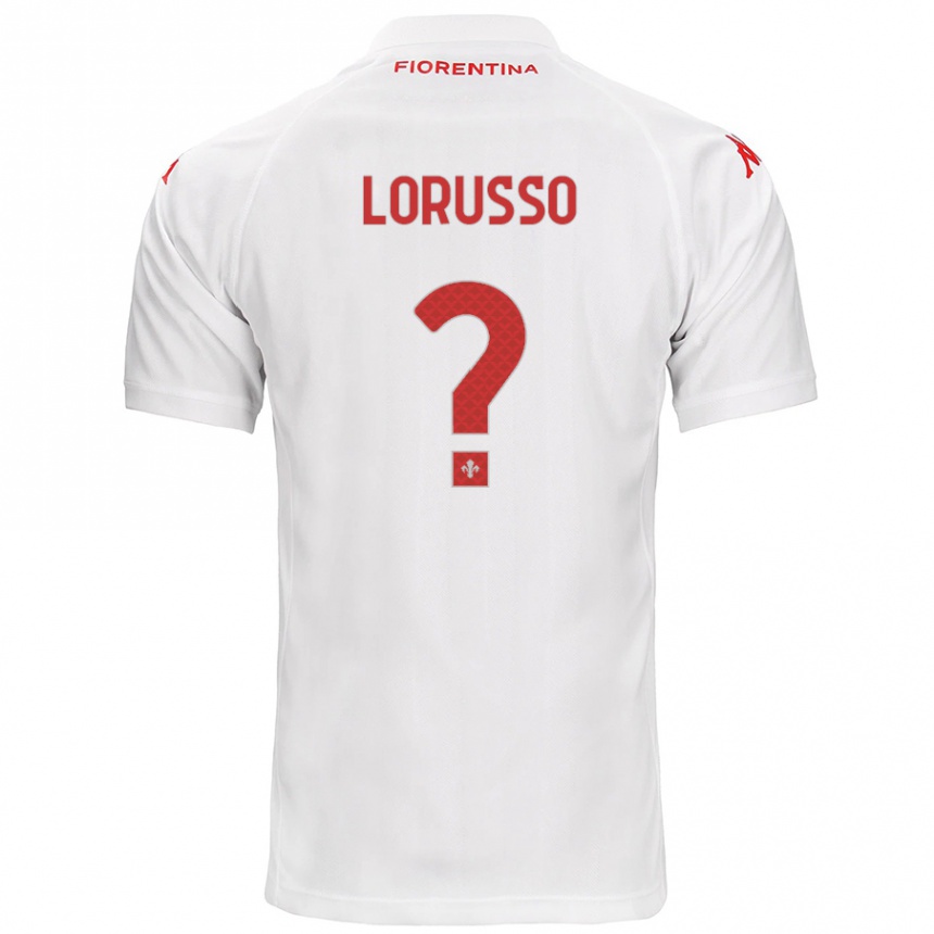 Niño Fútbol Camiseta Angelo Lorusso #0 Blanco 2ª Equipación 2024/25 México