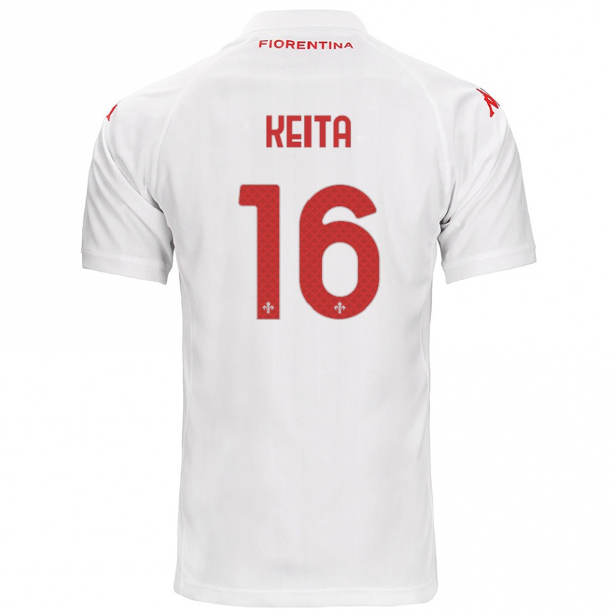 Niño Fútbol Camiseta Bala Keita #16 Blanco 2ª Equipación 2024/25 México